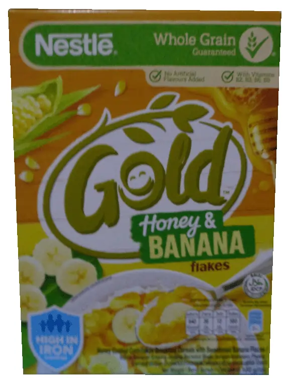 Gold Honey & Banana Flakes